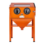 VEVOR 227.1 L Sand Blasting Cabinet with Stand with Blasting Gun & 4 Nozzles