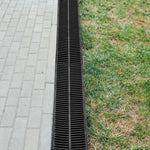 VEVOR Drainage Trench Driveway Channel Drain Kit Plastic Grate-5.8