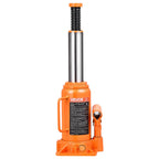 VEVOR Hydraulic Bottle Jack, 12 Ton (26455.5 lbs) Capacity, 205-400 mm Lifting Range, Heavy Duty Welded Bottle Jack for Car, SUV, Pickup, Auto Repair, House Lift and Agricultural Equipment, Orange