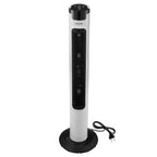 VEVOR Tower Fan, 50-Degree Oscillating Standing Fan, 3 Speeds & 3 Modes & 7.5-Hour Timer, 4.2 m/s High Velocity Floor Air Circulator, Powerful Airflow for Bedroom, Living Room, Home, Office, White