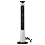 VEVOR Tower Fan, 50-Degree Oscillating Standing Fan, 3 Speeds & 3 Modes & 7.5-Hour Timer, 4.2 m/s High Velocity Floor Air Circulator, Powerful Airflow for Bedroom, Living Room, Home, Office, White