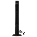 VEVOR Tower Fan, 50-Degree Oscillating Standing Fan, 3 Speeds & 3 Modes & 7.5-Hour Timer, 4.2 m/s High Velocity Floor Air Circulator, Powerful Airflow for Bedroom, Living Room, Home, Office, Black