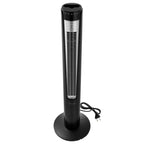 VEVOR Tower Fan, 70-Degree Oscillating Standing Fan, 3 Speeds & 4 Modes & 12-Hour Timer, 5.3 m/s High Velocity Floor Air Circulator, Powerful Airflow for Bedroom, Living Room, Home, Office, Black