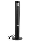 VEVOR Tower Fan, 70-Degree Oscillating Standing Fan, 3 Speeds & 4 Modes & 12-Hour Timer, 5.3 m/s High Velocity Floor Air Circulator, Powerful Airflow for Bedroom, Living Room, Home, Office, Black