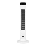 VEVOR Tower Fan, 22 ft/s Velocity Quiet Floor Fan, 70° Oscillating Fans for Indoors with 3 Speeds, 4 Modes, 12H Timer, Portable Standing Bladeless Fan with Remote Control for Bedroom, Office, Home