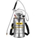 VEVOR Stainless Steel Sprayer 6L Household Gardening and Floor Cleaning Sprayer, Suitable for the Current Neds of Industry, Agriculture, Commerce, Medicine and Other Industries