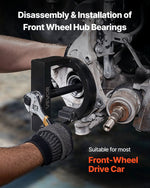 VEVOR Master Wheel Hub & Bearing Remover & Installer Kit, Fits Most Front-Wheel Drive Vehicles, Front Wheel Bearing Removal Tool, Wheel Bearing Installer Kit, Easy Bearing Swaps with No Press Required