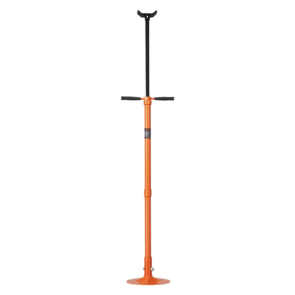 VEVOR Underhoist Support Stand, 3/4 Ton Capacity Under Hoist Jack Stand, Lifting from 52.8 to 76 in, Self-Locking Threaded Screw, Bearing Mounted Spin Handle Pole Jack, Support Vehicle Components