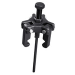 VEVOR Harmonic Balancer Puller Kit, Adjustable 3-Jaw Puller Fits Most Late Model Vehicles, 3-Jaw Pulley Puller Set with 4 Forcing Rods for Removing Harmonic Balancers Without Removing the Radiator