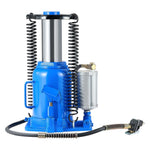 VEVOR Air Hydraulic Bottle Jack, 32 Ton (70546.9 lbs) Capacity, 255-415 mm Lifting Range, Pneumatic/Manual Heavy Duty Welded Bottle Jack with Pump for SUV, Pickup, Truck, RV, Car, Auto Repair, Blue