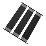 VEVOR Solar Pool Heater, 4 x 10 ft HDPE Solar Pool Panel( 4 Pcs) - Durable & Weather-Proof, with Complete Accessories, Universal Solar Pool Panel–Raises Water Temperature, Aboveground & Inground Pool