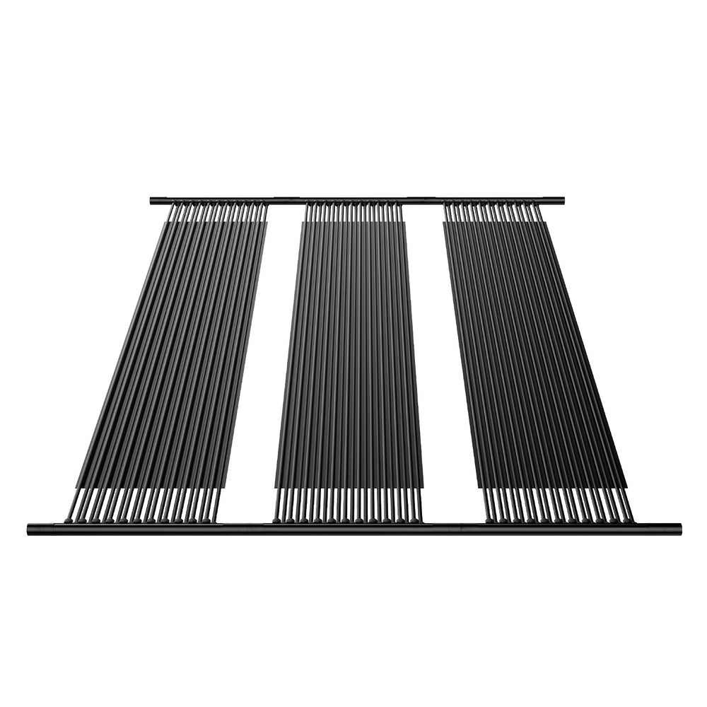 VEVOR Solar Pool Heater, 4 x 10 ft HDPE Solar Pool Panel( 4 Pcs) - Durable & Weather-Proof, with Complete Accessories, Universal Solar Pool Panel–Raises Water Temperature, Aboveground & Inground Pool