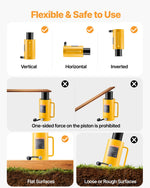 VEVOR Hydraulic Cylinder Jack 50T 150 mm Stroke Single Acting Hydraulic Cylinder Jack Ram