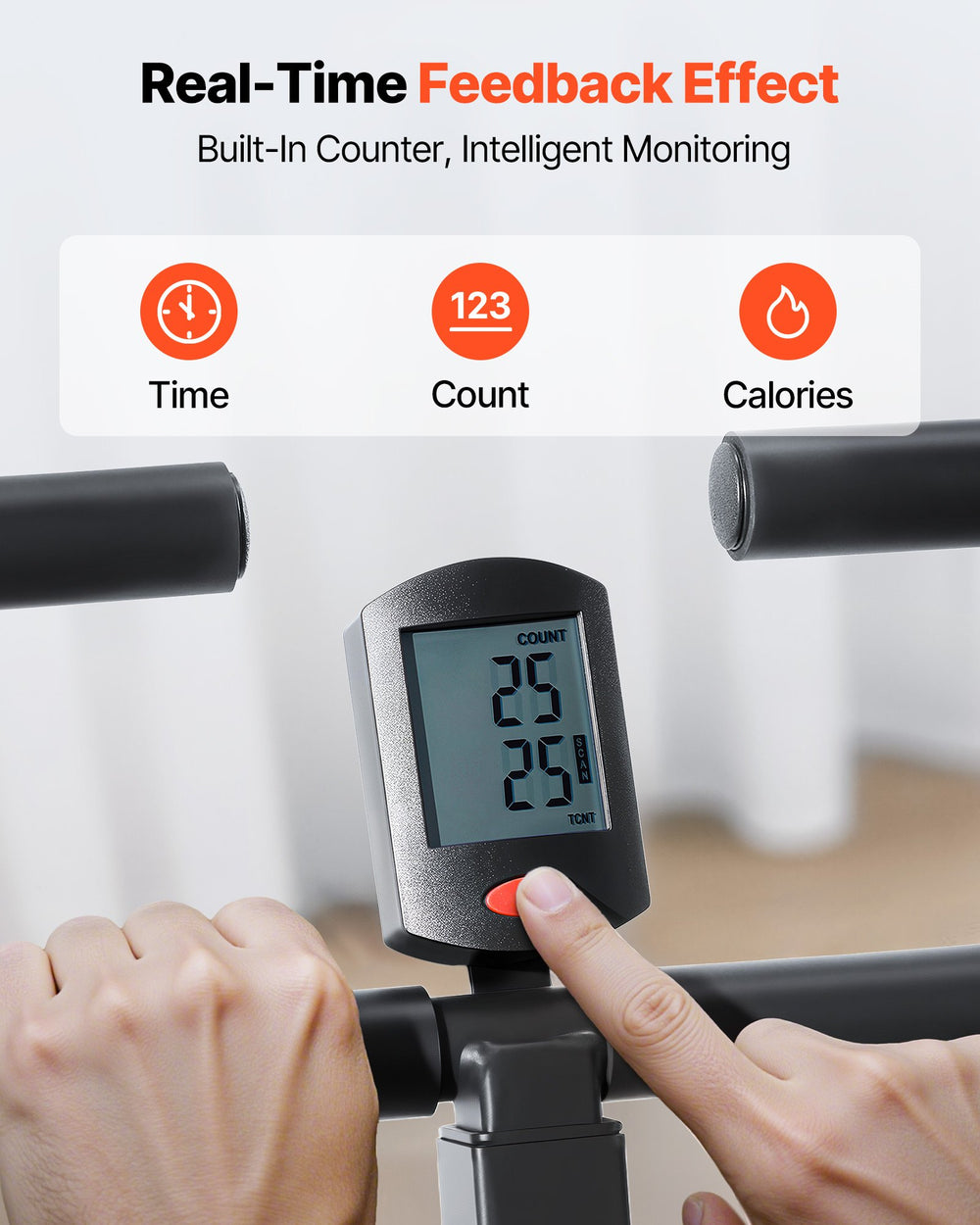 VEVOR Squat Machine, Deep Squat Rowing Machine for Home, Easy Setup & Foldable Exercise Equipment, Glute Trainer Machine with 3 High-Strength Resistance Bands, Glutes & Leg Home Workout Machine, Black