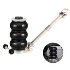 VEVOR Air Jack, 3 Ton Triple Bag Air Jack, Airbag with Six Steel Pipes, Lift Up to 450 mm, 1-6 s Fast Lifting Pneumatic with Adjustable Long Handle & Rubber Pad for Cars, SUVs, Pickup Trucks Repair