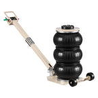 VEVOR Air Jack, 3 Ton Triple Bag Air Jack, Airbag with Six Steel Pipes, Lift Up to 450 mm, 1-6 s Fast Lifting Pneumatic with Adjustable Long Handle & Rubber Pad for Cars, SUVs, Pickup Trucks Repair