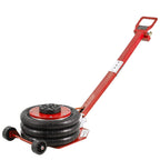 VEVOR Air Jack, 3 Ton/3000 kg Triple Bag Air Jack, Airbag Jack with Six Steel Pipes, Lift up to 44.9 cm, 3-5 s Fast Lifting Pneumatic Jack, with Adjustable Long Handle for Cars, Garages, Repair (Red)