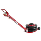 VEVOR Air Jack, 3 Ton/3000 kg Triple Bag Air Jack, Airbag Jack with Six Steel Pipes, Lift up to 44.9 cm, 3-5 s Fast Lifting Pneumatic Jack, with Adjustable Long Handle for Cars, Garages, Repair (Red)