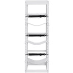 VEVOR Refrigerant Tank Rack, with 3 x 30-50lb Bottle Tanks, Cylinder Tank Rack 14.64x13.97x46.06 in, Refrigerant Cylinder Rack Gas Cylinder Racks and Holders for Freon, Gases, Oxygen, Nitrogen