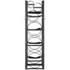 VEVOR Refrigerant Tank Rack, with 3 x 30lbs and Other 3 Small Bottle Tanks, Cylinder Tank Rack 12.79x12.99x47.12 in, Refrigerant Cylinder Rack and Holders for Freon, Gases, Oxygen, Nitrogen