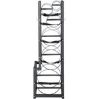 VEVOR Refrigerant Tank Rack, with 1 x 50lb, 2 x 30lb and Other 3 Small Bottle Tanks, Cylinder Tank Rack 15.55x12.99x49.8 in, Refrigerant Cylinder Rack and Holders for Freon, Gases, Oxygen, Nitrogen