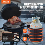VEVOR Insulated Band Style Gas Cylinder Warmer for 18.1 kg Gas Tanks 120W 32°C