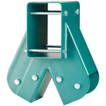 VEVOR A-Frame Middle Swing Brackets, Heavy Duty Carbon Steel Swing Set Hardware with Mounting Hardware, DIY Swing Set Bracket Swing Set Kit for 2 (101.6x101.6mm) Legs & 1 (101.6x152.4mm) Beam, Green
