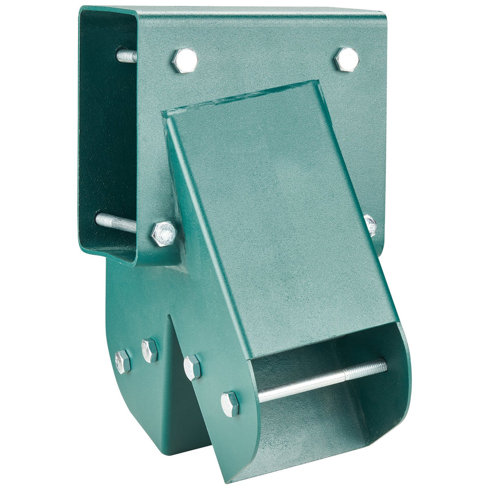 VEVOR A-Frame Middle Swing Set Brackets, Heavy Duty Carbon Steel Swing Set Hardware with Mounting Hardware, DIY Swing Set Bracket Swing Set Kit for 101.6x101.6mm Legs & 101.6x152.4mm Beam, Green 3Pcs