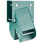 VEVOR A-Frame Middle Swing Set Brackets, Heavy Duty Carbon Steel Swing Set Hardware with Mounting Hardware, DIY Swing Set Bracket Swing Set Kit for 101.6x101.6mm Legs & 101.6x152.4mm Beam, Green 3Pcs