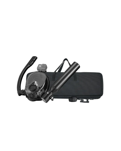 VEVOR Scuba Tank, 0.5L Portable Diving Tank, Diving Oxygen Cylinder with Pump Supports 5-10 Minutes Underwater Breathing, 32.81 ft Diving Depth, Refillable Snorkel Air Tank for Underwater Exploration
