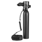 VEVOR Scuba Tank, 0.5L Portable Diving Tank, Diving Oxygen Cylinder with Pump Supports 5-10 Minutes Underwater Breathing, 98.43 ft Diving Depth, Refillable Snorkel Air Tank for Underwater Exploration
