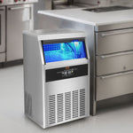 VEVOR Commercial Ice Maker Freestanding Cabinet Machine 56 kg/24H 60 Ice Cubes