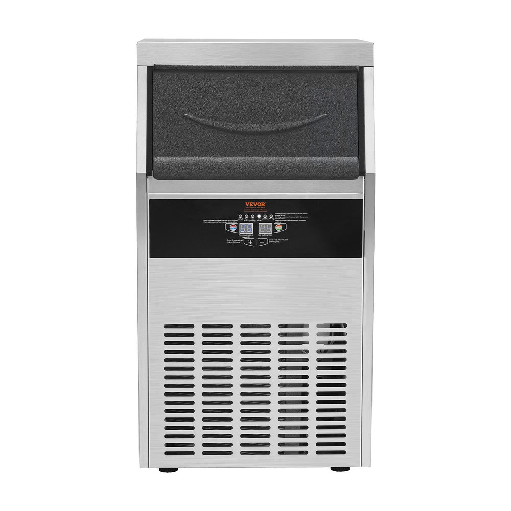 VEVOR Commercial Ice Maker Freestanding Cabinet Machine 56 kg/24H 60 Ice Cubes