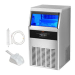 VEVOR Commercial Ice Maker Freestanding Cabinet Machine 56 kg/24H 60 Ice Cubes