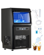 VEVOR Commercial Ice Maker Freestanding Cabinet Machine 31.8 kg/24H 36 Ice Cubes