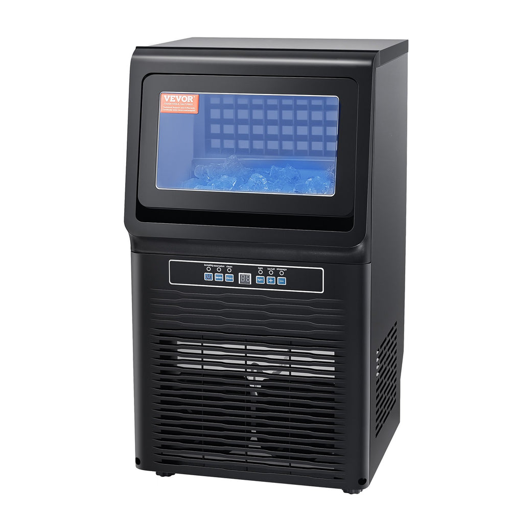 VEVOR Commercial Ice Maker Freestanding Cabinet Machine 31.8 kg/24H 36 Ice Cubes