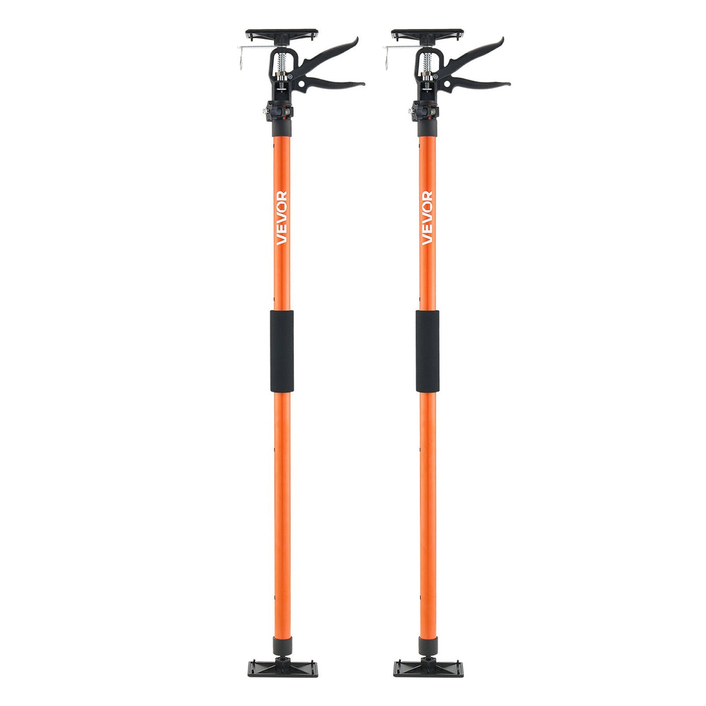 VEVOR Cabinet Jack Support Pole, 2-Pack, 116-290 cm Steel Telescopic Quick Support Rod, Adjustable 3rd Hand System up to 70 kg Capacity for Installing Cabinets, Lifting Drywall, Cargo Bars