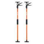 VEVOR Cabinet Jack Support Pole, 2-Pack, 116-290 cm Steel Telescopic Quick Support Rod, Adjustable 3rd Hand System up to 70 kg Capacity for Installing Cabinets, Lifting Drywall, Cargo Bars