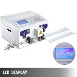 VEVOR Automatic Wire Stripper Machine 300W, Computerized Wire Stripping and Peeling Machine, Wire Stripping Tool with Straightener and Collection Plate for 0.1-10 Square Millimeters Wires