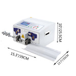 VEVOR Automatic Wire Stripper Machine 300W, Computerized Wire Stripping and Peeling Machine, Wire Stripping Tool with Straightener and Collection Plate for 0.1-10 Square Millimeters Wires