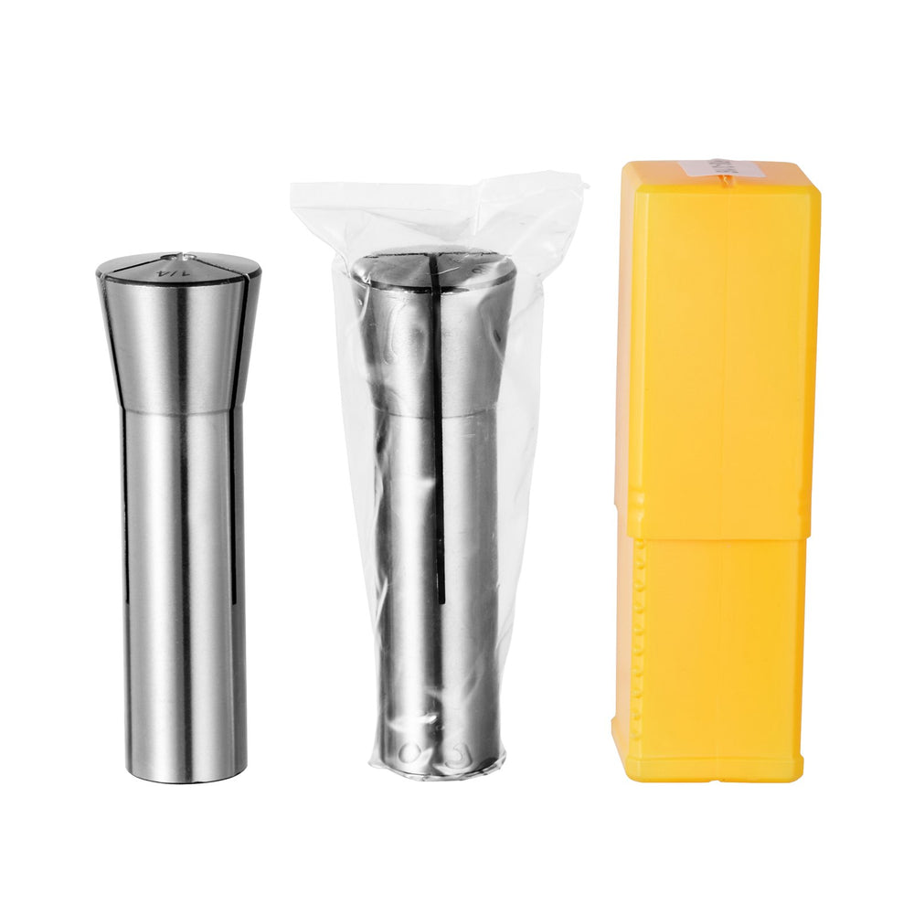 VEVOR 13 pcs Precision R8 Collet Set, 1/8" - 7/8", 45# Mill Collet Chuck 0.0012"/30μm TIR with 13 Labeled Storage Boxes, for Milling Machine Drill Presses Boring Machine Machining Center