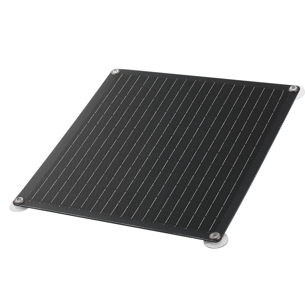 VEVOR 20W 12V Solar Panel Battery Charger, Solar Battery Trickle Charger Maintainer with Built-in Smart Controller & 3 Connection Cables, IP67 Waterproof Portable for RV Car Motorcycle Boat Van Camper