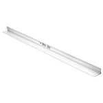 VEVOR Concrete Screed Blade 3048 mm Aluminum Alloy Board Leveling Tool, 5.3 in Wide Straight Edge, Wide Coverage, Replacement Surface Leveler for Driveway, Patio, Sidewalk, Garage Floor Finishing
