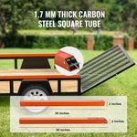 VEVOR 2-Sided Trailer Tailgate Lift Assist, 360 lbs Load Capacity, Compatible with Open Utility Trailer Tailgate and Ramp, with 10 to 24 Inch Heights Side Rail and 4 to 6 Feet Height Tail Gate or Ramp