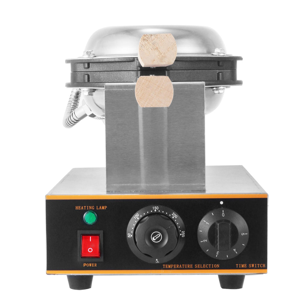 VEVOR Commercial Egg Waffle Maker 220V 1400W Stainless Steel Egg Waffle Maker Bubble Waffle Maker 30pcs Egg Waffle Maker Professional Bubble Egg Waffles Cake Machine Waffle Baker