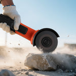 VEVOR Angle Grinder, 114.3mm Electric Grinder Power Tool, 4.5Amps 12000RPM High-Speed Corded Angle Grinders with Adjustable Dust Guard for Metal Grinding, Cutting, Rust Removal (Disc Not Included)