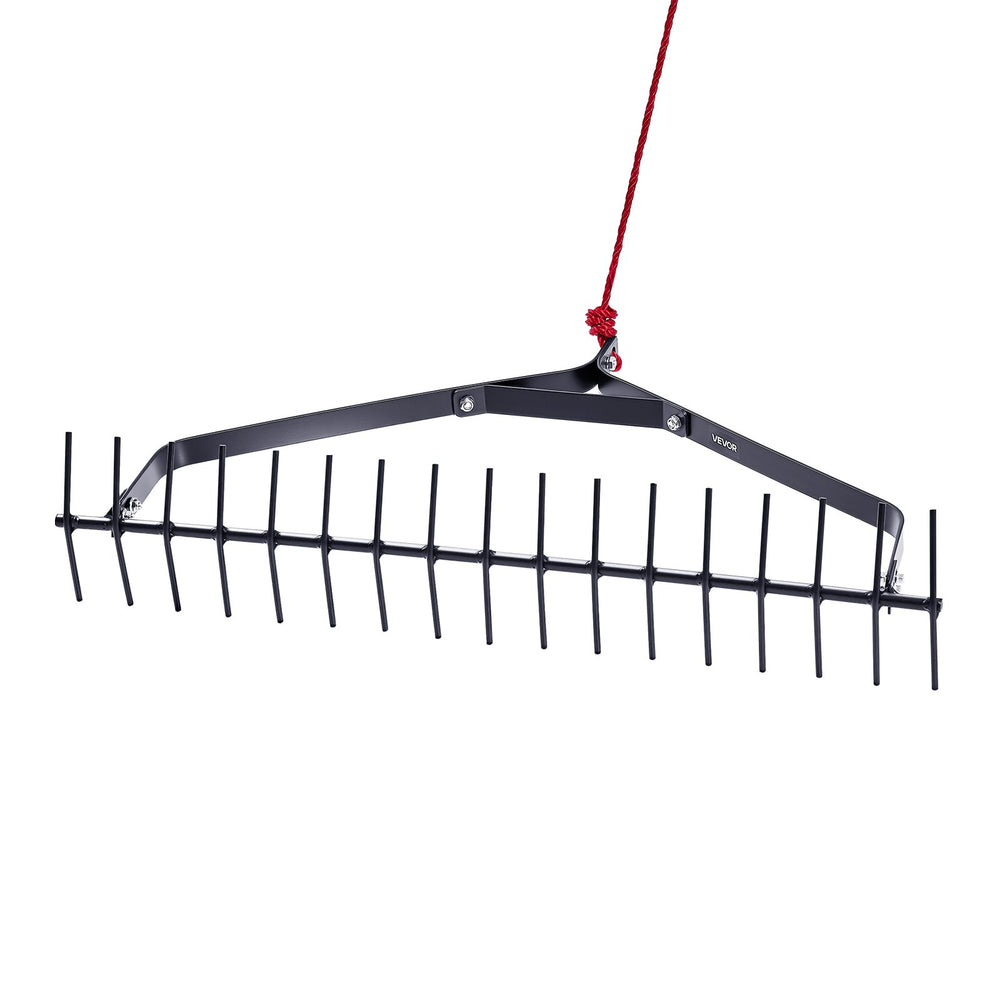 VEVOR 32 in Aquatic Weed Rake, 6.3 in Double Sided Lake Weed Rake, Lightweight  Pond Weeds Cutter with 30ft Rope, No Assembly Required, Muck Lilypad Clearing Tool for Pond, Lake, Rivulet