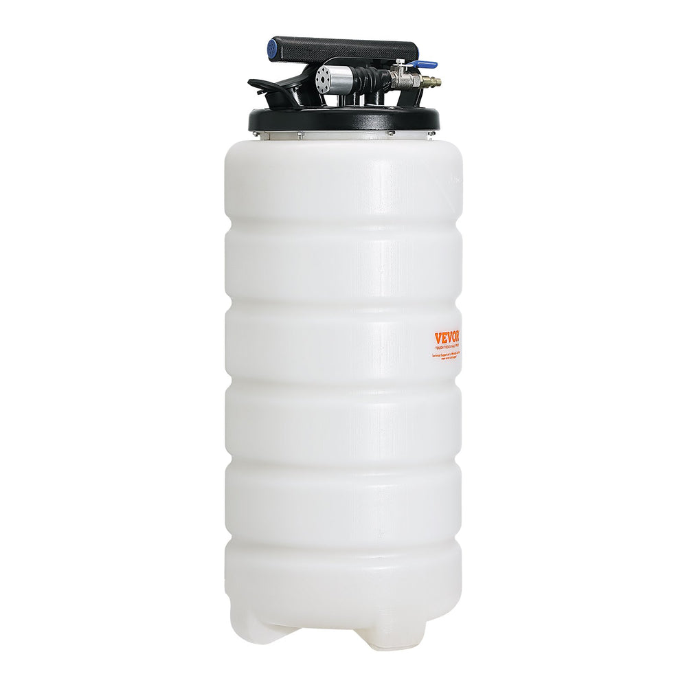 VEVOR Fluid Extractor, 4 Gallons (15 Liters), Pneumatic/Manual Oil Changer Vacuum Fluid Extractor with Dipstick and Suction Hose, Oil Extractor Change Pump for Automotive Fluids Vacuum Evacuation