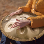 VEVOR Handpan Drum 55.9 cm 12 Notes D Minor Hand Drum Instrument with Mallet