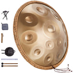 VEVOR Handpan Drum 55.9 cm 12 Notes D Minor Hand Drum Instrument with Mallet